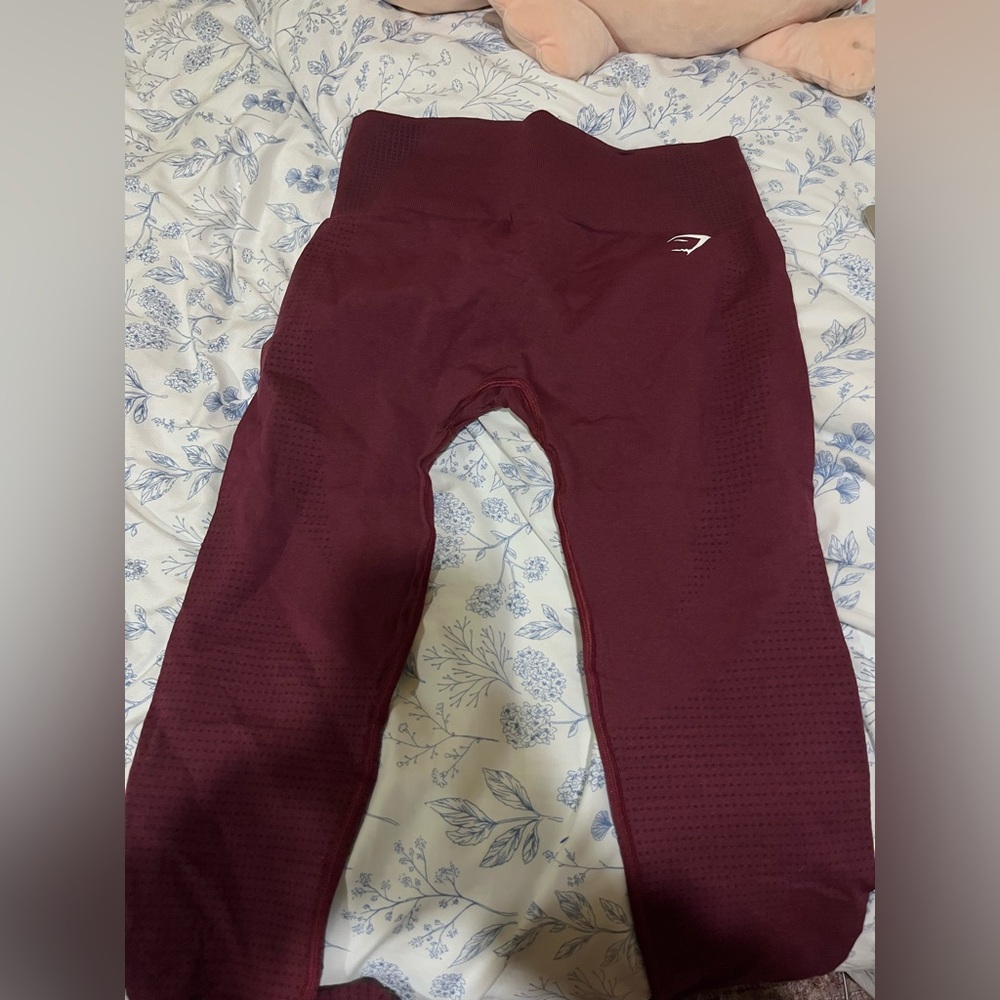 Gymshark Deep Red Leggings